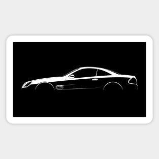 Mercedes-Benz SL Hardtop (R230) Silhouette Sticker